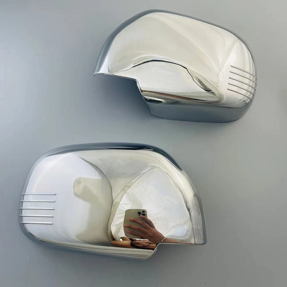 Cubierta de tapa lateral del espejo retrovisor cromada para 99-05 Suzuki Grand Vitara ESCUDO Foto 4 de 4