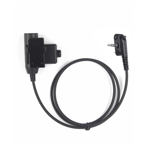 Walkie Talkie Radio Tactical Headset Adapter U94 PTT For Vertex VX-160 VX-180 - Zdjęcie 4 z 7
