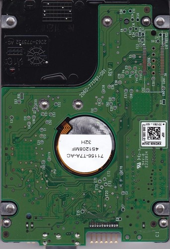 WD10TMVW-11ZSMS4 dcm: HHMTJHNN s/n: WXF1A1 MAR/ 2011 1TB USB 3.0 WESTERN DIGITAL - Picture 4 of 5