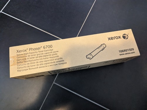 ORIGINAL Xerox Toner 106R01509 - Yellow - UNBENUTZT - VERSIEGELT