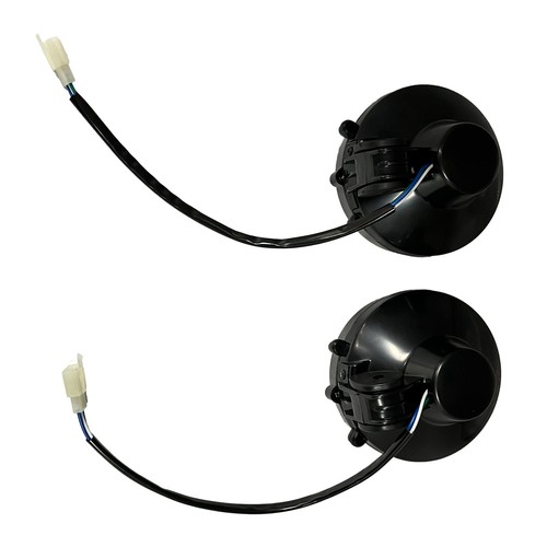 2x LED Headlights for Yamaha Banshee 1987-2006 lens bulbs Grills Warrior 350 - Picture 11 of 11