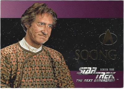 TCS 1135  Star Trek TNG Season 4  Soong S22