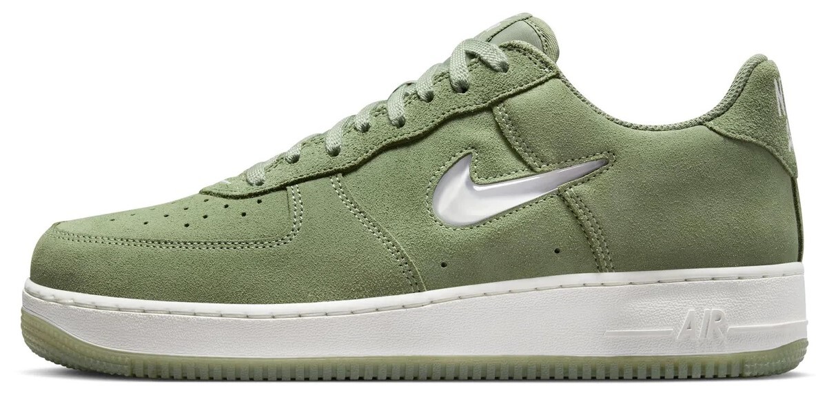 Мужские кроссовки Nike Air Force 1 Low Retro Oil Green/Summit White (DV0785 300) - 8,5