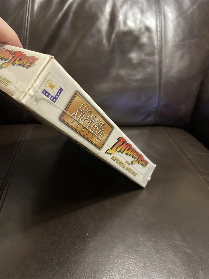 LucasArts Indiana Jones and the Infernal Machine PC CD Big Box PC 2001 Sealed - Image 4 of 4