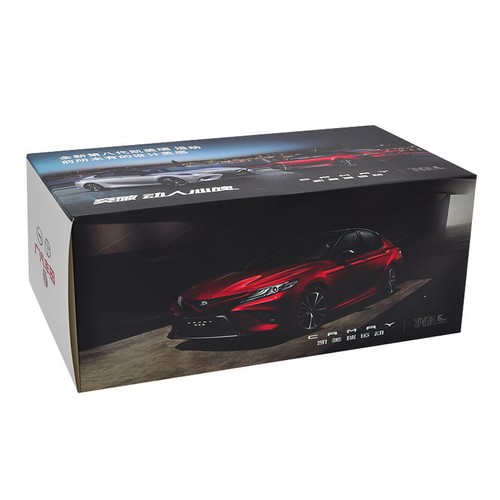 Toyota Camry 2018 deportivo octava generación rojo modelo de automóvil diecast escala 1/18 - Imagen 7 de 7