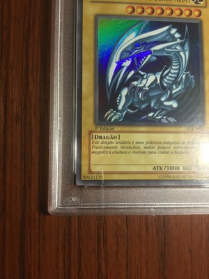 2002 Yu-Gi-Oh! Blue-Eyes White Dragon SDK-001 DIK-P001 1st Edition 