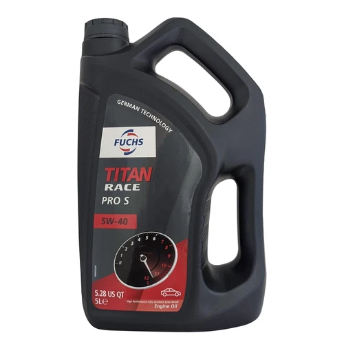 Fuchs TITAN RACE Pro S 5W-40 Ester Based Synthetic Engine Oil 5w40 5L 5 Litres