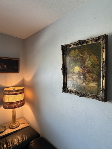 FINE ANTIQUE 19TH CENTURY STILL LIFE IMPRESSIONIST OIL PAINTING OLD REALISM 1880 - 第 6/17 張圖片