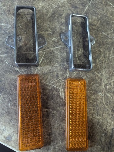 1975 BMW R75/6 FRONT FORKS LOWERS SPRINGS CAPS REFLECTORS - Picture 13 of 13