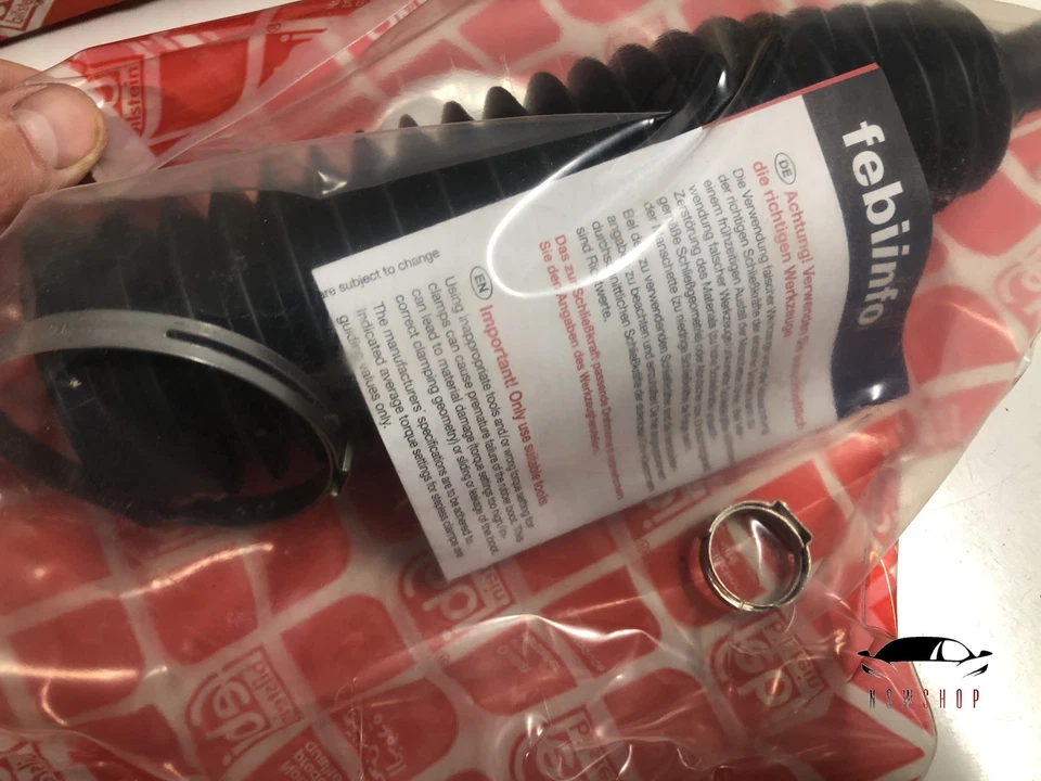 FEBI BILSTEIN AXIALGELENK 43779 OPEL ASTRA G H ZAFIRA A VORNE BEIDSEITIG AB 98 - Bild 4 von 4