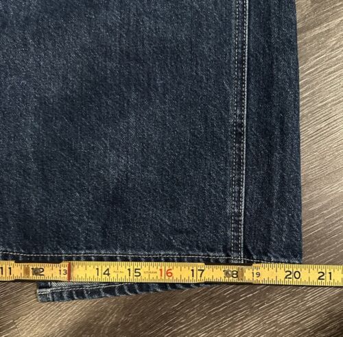 Madewell Maxi Skirt Women 27 Blue Handlon Carpenter Long Denim Skirt Back Split - Picture 21 of 23