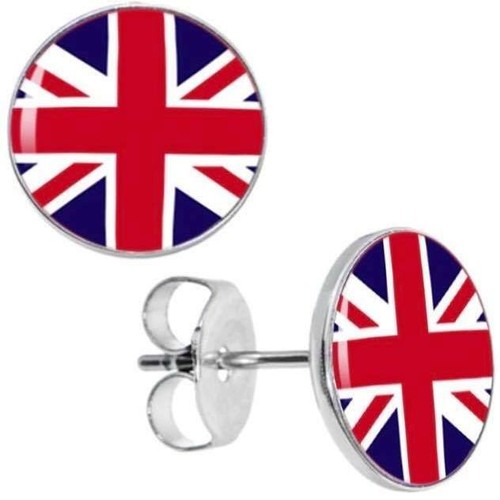 PENDIENTES COLGANTES O DE BANDERA DEL REINO UNIDO DE ESCOCESA, INGLANDIA o REINO UNIDO - Imagen 6 de 12