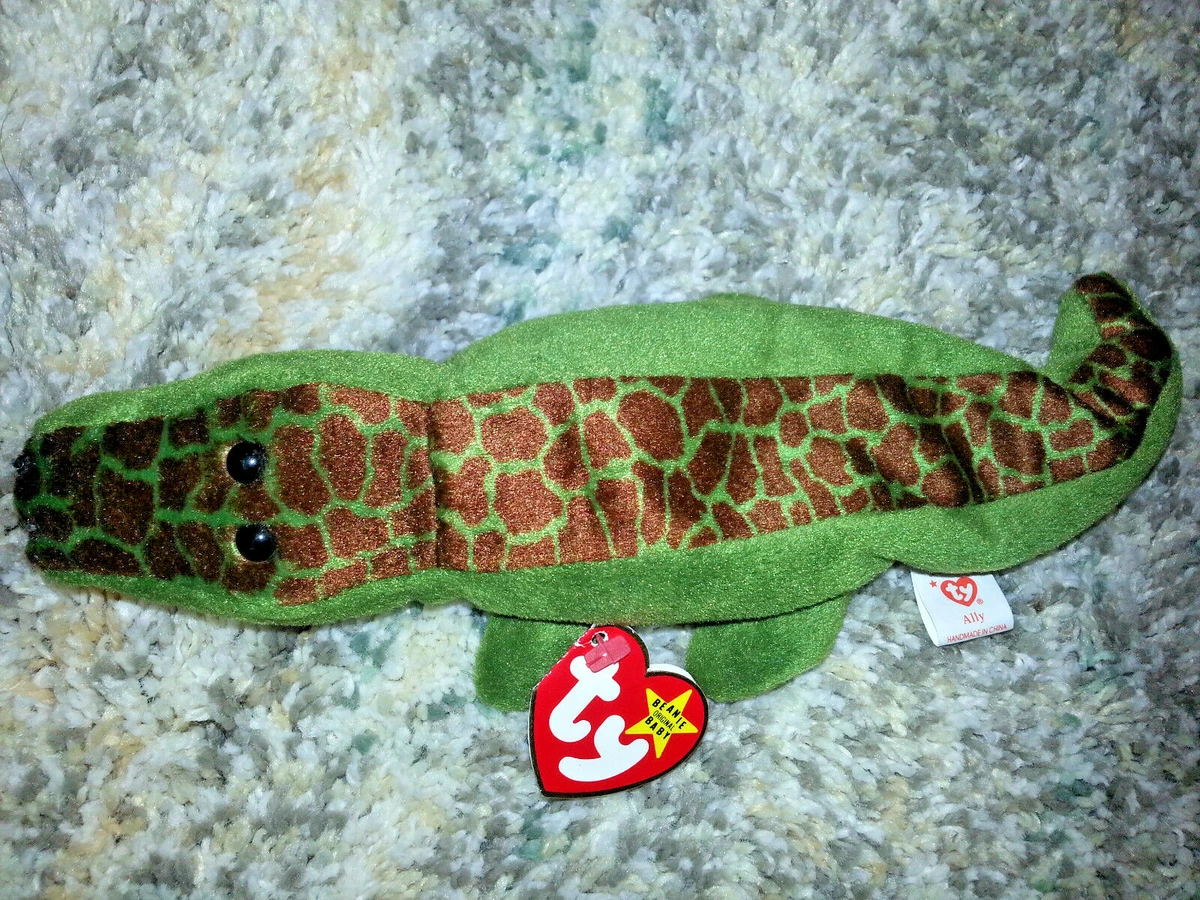 Ally the alligator beanie cheap baby