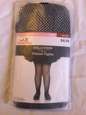 Way to Celebrate HALLOWEEN Children's FishNet Tights