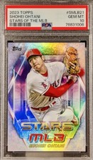 SHOHEI OHTANI L.A. Angels 2023 Topps Stars of the MLB #SMLB21 PSA 10 Gem Mint