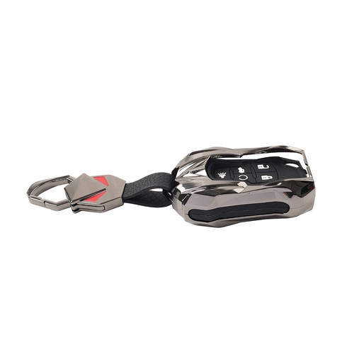 1pc Silver Key Keyless Entry Remote Fob Cover For Chevrolet Cruze 2011-2016 - Picture 5 of 12