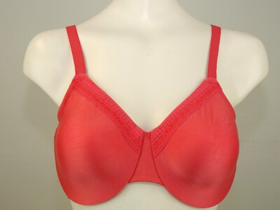 Wacoal 855213# Perfect Primer Full Figure Unlined Underwire Bra US Size 40 DD