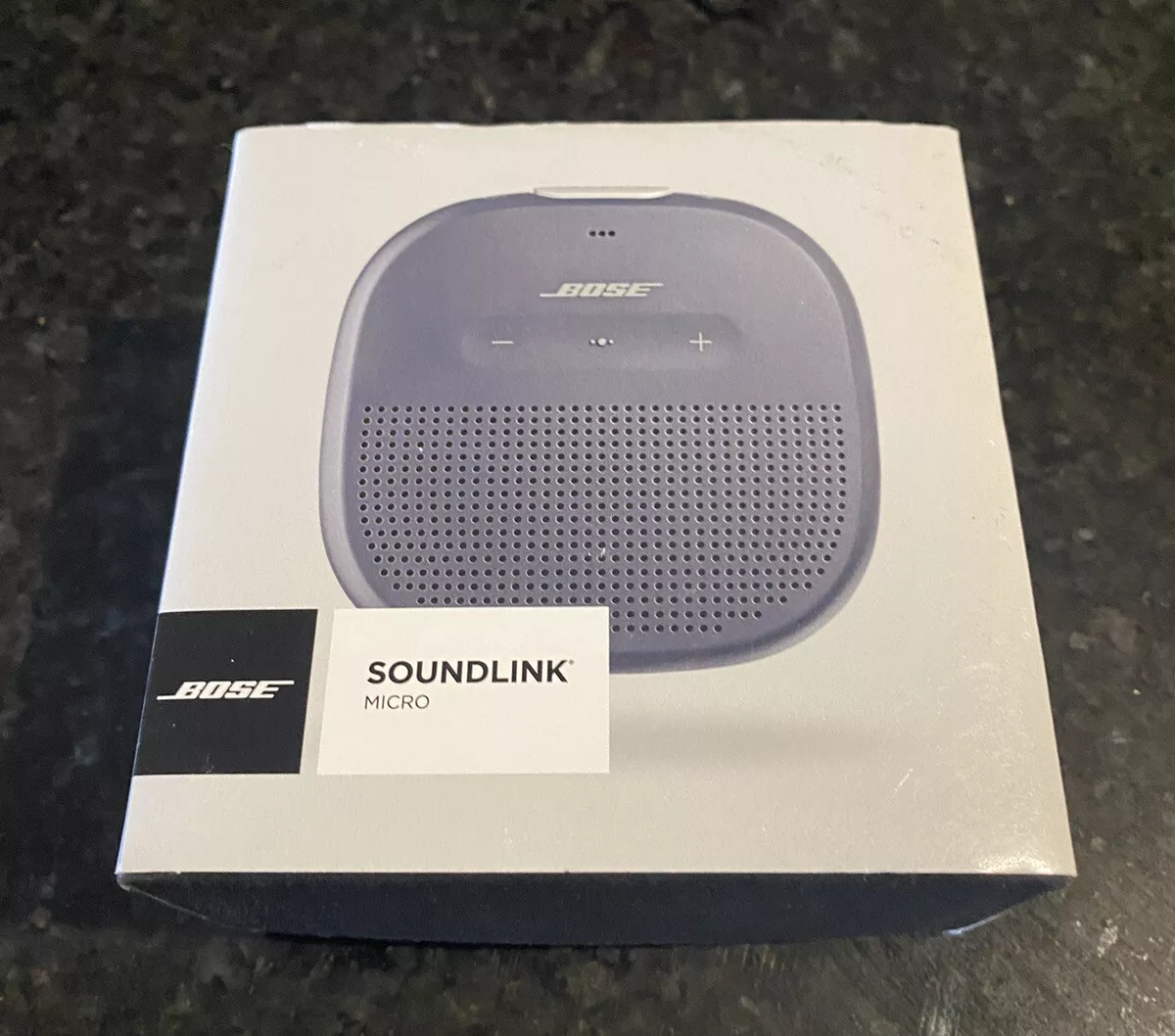 New Bose SoundLink Micro Outdoor Bluetooth Waterproof Dark Blue Speaker New!!