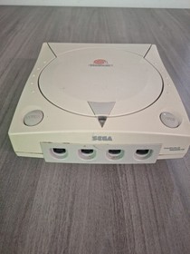 Sega Dreamcast White Console with Controller and Memory Card Tested Working