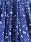 Old Navy Women’s Large NWOT Tunic Pleated Top Royal Blue Dot Pattern Rayon - NR — photo 7