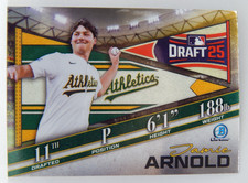 2025 Bowman Draft Baseball - Draft Night #BDN-9 Athletics - JAMIE ARNOLD