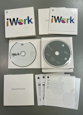 Apple iWork Install DVD Version 9.0.3 & iMac Applications Install DVD 2009