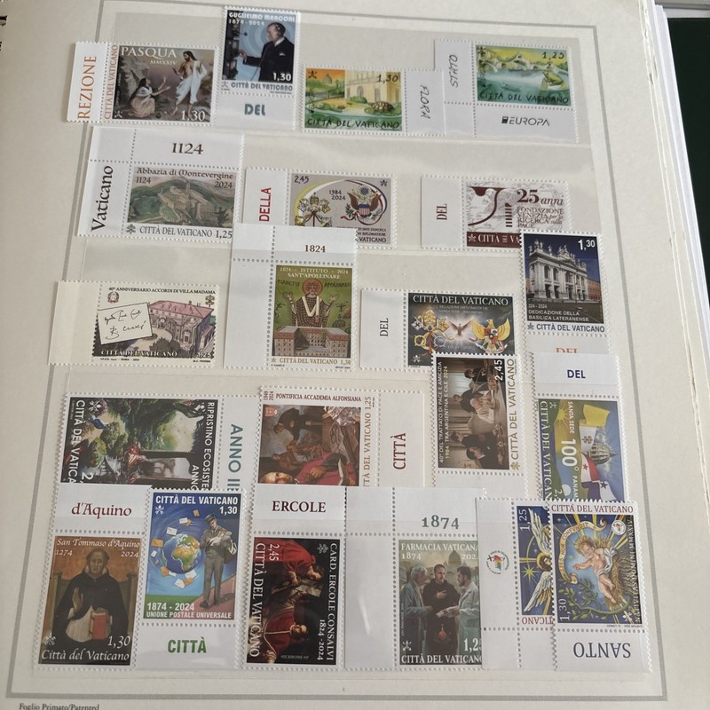 Vatican Year Sets 2024-2025 Not Complete 90% - Mnh.