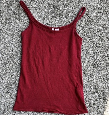 One Step Up Y2K Vintage Red Tank Top Size Small