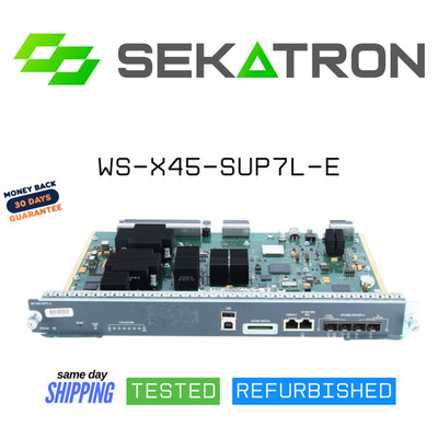   Cisco WS-X45-SUP7L-E Supervisor Engine 7L-E for Catalyst 4500E Series  