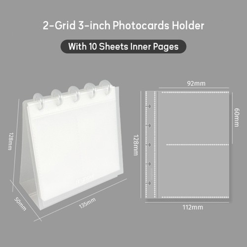 Loose Leaf Photo Album Mushroom Hole Bill Storage Booklet - Picture 13 of 18
