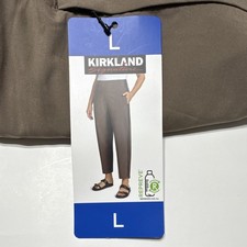 Kirkland Signature Ankle Pant Brown 4-Way Stretch Quick-Dry Women's Pants