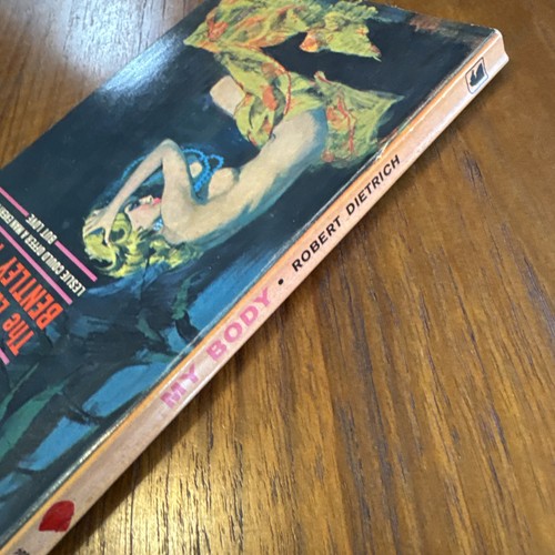MY BODY by Robert Dietrich - 1962 Lancer paperback 70-010 Sleaze Gga Erotica - Imagen 4 de 7