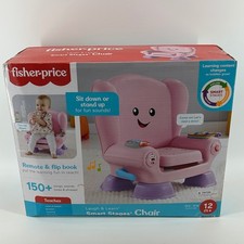 Fisher-Price Laugh Learn Smart Stages Chair Pink Toddler Musical Toy 12M NEW