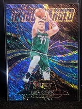 LUKA DONCIC 2021 Select Blue-Gold Prizm TURBOCHARGED #1 Refractor Card LAKERS
