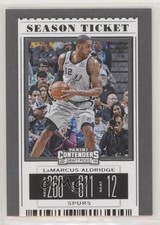 2019-20 Contenders Draft Picks Season Ticket LaMarcus Aldridge (Grey Jersey) 2w5