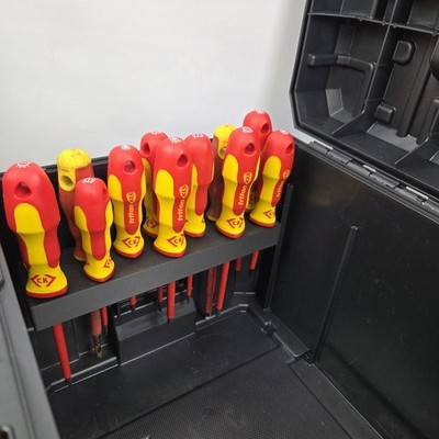 Schraubendreher Halter für Dewalt DWST1-71195 TSTAK tief Werkzeugkoffer Teiler Fatmax V1