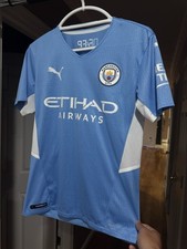 Puma Manchester City FC Home Authentic Jersey 21/22 759201 01 BLUE/WHITE Small
