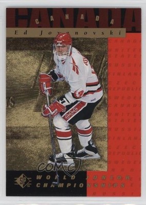 1994-95 SP World Junior Championships Ed Jovanovski #140 Rookie RC e0z