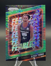 2024 Prizm WNBA Alyssa Thomas #7 Fearless Green Pulsar /25