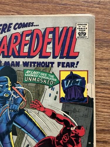 Vintage Daredevil (1967) Marvel Comic Book #26 VG - Picture 3 of 12
