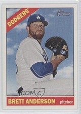2015 Topps Heritage High Number Brett Anderson #696 0f4