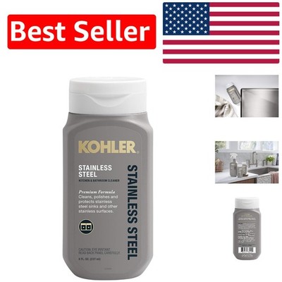 K-23729-NA  Stainless Steel Cleaner   8 FL Oz Liquid for Kitchens & Baths