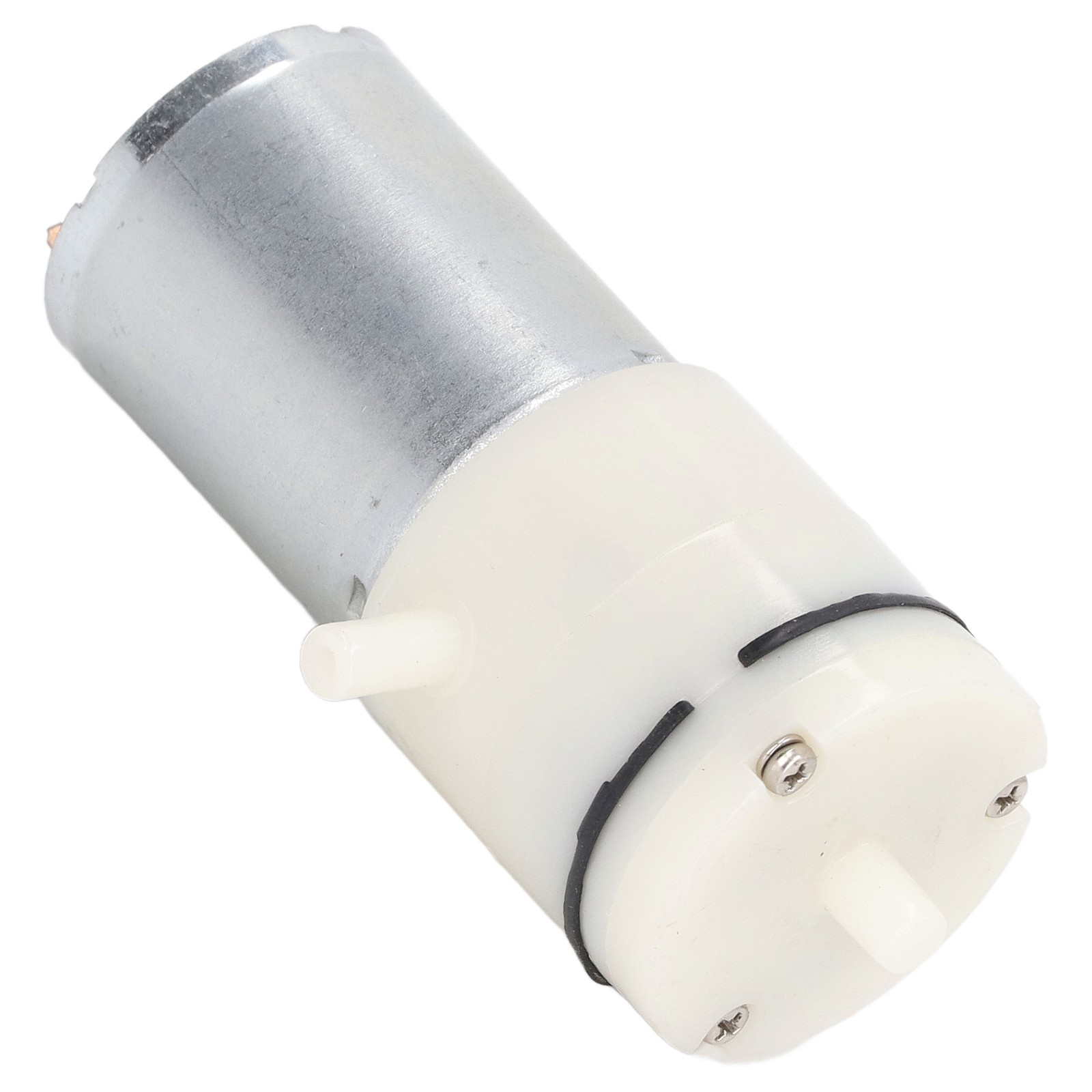 .Micro Air Pressure Pump DC Diaphragm Vacuum Pump With 90 Degree Angle Air Ports