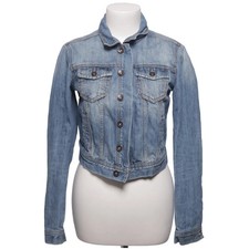 Springfield, Jeansjacke, Damen, Größe: 36, Blau, Baumwolle, Einfarbig #2xu