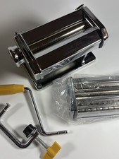 Marcato Atlas 150 Pasta machine maker Chromed Steel  Made in Italy New Unused