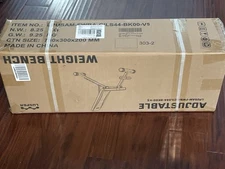 Lusper Adjustable Weight Bench – LPUSAM-FWBA-CILS44-BK00-V5 – Foldable