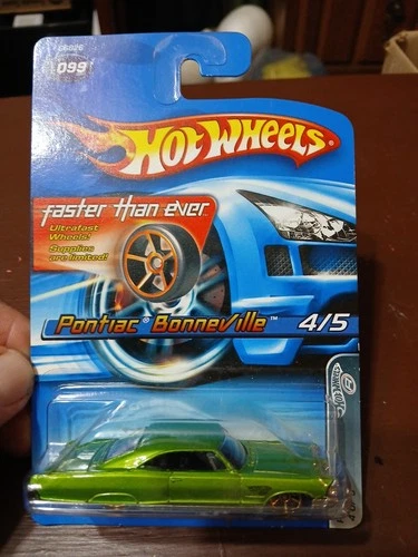 2005 Hot Wheels Red Lines Pontiac Bonneville "Faster Than Ever" Wheels #099 HC28