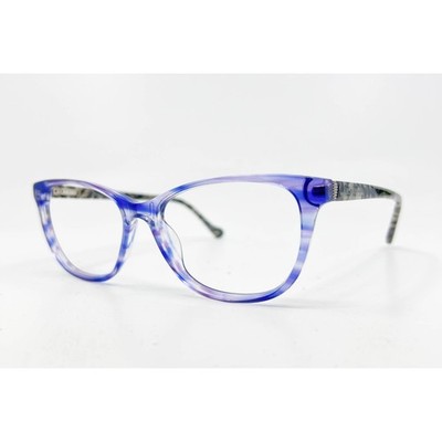 Karen Kane Eyeglass Frames Womens Blue Maize Cat Eye 53-15-140