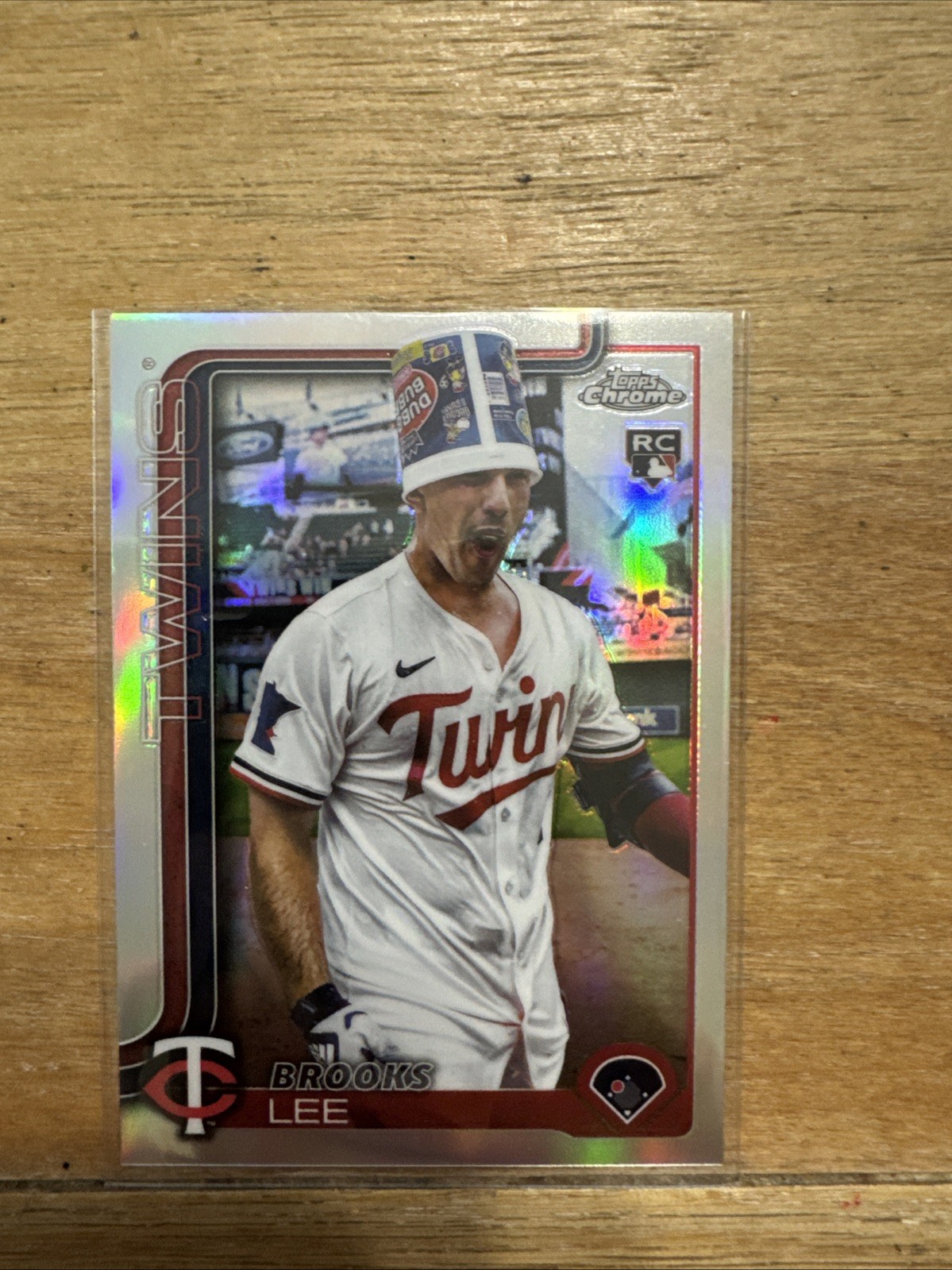 2025 TOPPS CHROME UPDATE #USC6 BROOKS LEE RC IMAGE VARIATION SSP! TWINS!