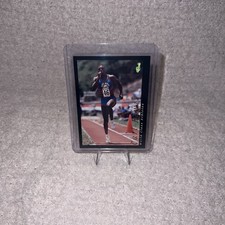 Classic Carl Lewis World Class Athletes 1992 Track Card 